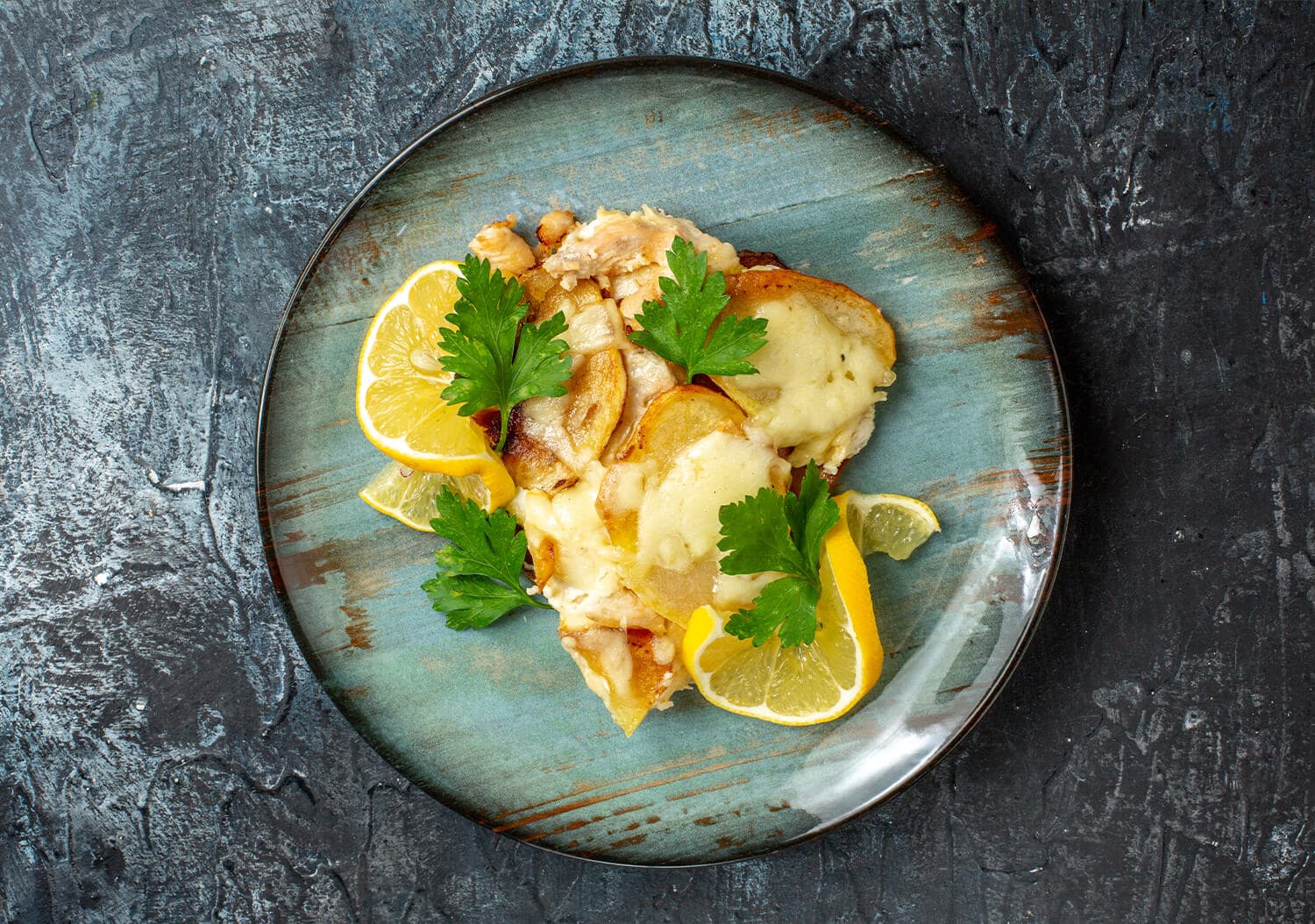 Garlic Butter Shrimp with Lemon Sauce | recipescard.com