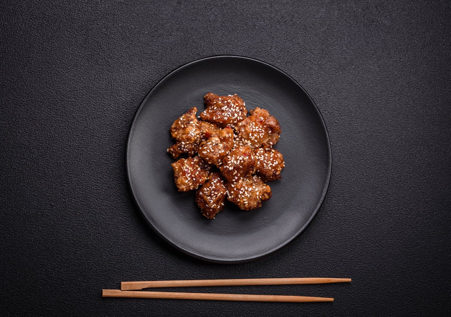 Crispy Sesame Glazed Chicken Wings | recipescard.com